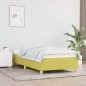 vidaXL Estructura de cama de tela verde 80x200 cm vidaXL Estructura de cama de tela verde 80x200 cm