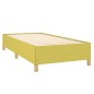 vidaXL Estructura de cama de tela verde 80x200 cm vidaXL Estructura de cama de tela verde 80x200 cm