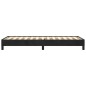 vidaXL Estructura de cama de terciopelo negro 90x190 cm vidaXL Estructura de cama de terciopelo negro 90x190 cm