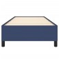 vidaXL Estructura de cama de tela azul 90x200 cm vidaXL Estructura de cama de tela azul 90x200 cm