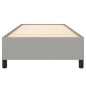 vidaXL Estructura de cama de tela gris claro 100x200 cm vidaXL Estructura de cama de tela gris claro 100x200 cm