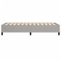 vidaXL Estructura de cama de tela gris claro 100x200 cm vidaXL Estructura de cama de tela gris claro 100x200 cm
