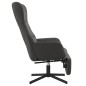 vidaXL Sillón de relax con reposapiés terciopelo gris oscuro vidaXL Sillón de relax con reposapiés terciopelo gris oscuro