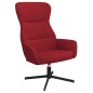 vidaXL Sillón de relax con reposapiés terciopelo rojo tinto vidaXL Sillón de relax con reposapiés terciopelo rojo tinto
