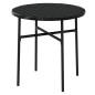 vidaXL Juego de comedor para jardín 3 piezas ratán sintético negro vidaXL Juego de comedor para jardín 3 piezas ratán sintético negro