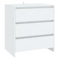 vidaXL Aparador de 2 piezas madera manufacturada blanca vidaXL Aparador de 2 piezas madera manufacturada blanca