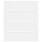 vidaXL Mueble con lavabo madera contrachapada blanco brillante vidaXL Mueble con lavabo madera contrachapada blanco brillante