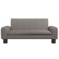 vidaXL Sofá para niños de tela gris taupe 70x45x30 cm vidaXL Sofá para niños de tela gris taupe 70x45x30 cm