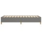 vidaXL Estructura de cama de tela gris oscuro 80x200 cm vidaXL Estructura de cama de tela gris oscuro 80x200 cm