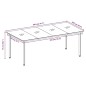 vidaXL Juego de comedor de jardín 9 piezas ratán sintético gris vidaXL Juego de comedor de jardín 9 piezas ratán sintético gris