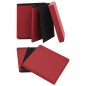 vidaXL Taburete con almacenaje plegable rojo vino tinto PVC vidaXL Taburete con almacenaje plegable rojo vino tinto PVC