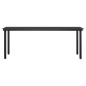 vidaXL Juego de comedor de jardín 7 piezas con cojines marrón y negro vidaXL Juego de comedor de jardín 7 piezas con cojines marrón y negro