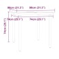 vidaXL Juego de comedor de jardín 3 piezas con cojines negro vidaXL Juego de comedor de jardín 3 piezas con cojines negro