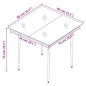 vidaXL Juego de comedor de jardín 3 piezas con cojines negro vidaXL Juego de comedor de jardín 3 piezas con cojines negro
