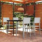 vidaXL Juego de comedor de jardín de 5 piezas blanco vidaXL Juego de comedor de jardín de 5 piezas blanco