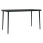 vidaXL Juego de comedor de jardín 5 piezas con cojines gris vidaXL Juego de comedor de jardín 5 piezas con cojines gris