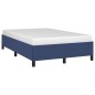 vidaXL Estructura de cama de tela azul 120x200 cm vidaXL Estructura de cama de tela azul 120x200 cm