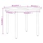 vidaXL Juego de comedor de jardín 3 piezas con cojines negro
