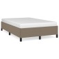 vidaXL Estructura de cama de tela gris taupe 120x200 cm vidaXL Estructura de cama de tela gris taupe 120x200 cm