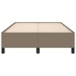 vidaXL Estructura de cama de tela gris taupe 120x200 cm vidaXL Estructura de cama de tela gris taupe 120x200 cm