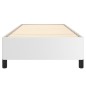 vidaXL Estructura de cama cuero sintético blanco 90x190 cm vidaXL Estructura de cama cuero sintético blanco 90x190 cm