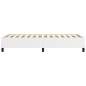 vidaXL Estructura de cama cuero sintético blanco 90x190 cm vidaXL Estructura de cama cuero sintético blanco 90x190 cm