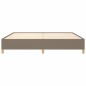 vidaXL Estructura de cama de tela gris taupe 200x200 cm vidaXL Estructura de cama de tela gris taupe 200x200 cm