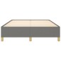 vidaXL Estructura de cama de tela gris oscuro 140x190 cm vidaXL Estructura de cama de tela gris oscuro 140x190 cm