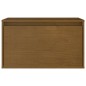 vidaXL Muebles para TV 3 piezas madera maciza de pino marrón miel vidaXL Muebles para TV 3 piezas madera maciza de pino marrón miel