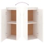 vidaXL Muebles para TV 3 piezas madera maciza de pino blanco vidaXL Muebles para TV 3 piezas madera maciza de pino blanco