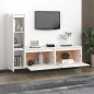vidaXL Muebles para TV 3 piezas madera maciza de pino blanco vidaXL Muebles para TV 3 piezas madera maciza de pino blanco