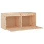 vidaXL Muebles para TV 3 piezas madera maciza de pino vidaXL Muebles para TV 3 piezas madera maciza de pino