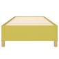 vidaXL Estructura de cama de tela verde 90x190 cm vidaXL Estructura de cama de tela verde 90x190 cm