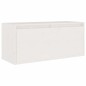 vidaXL Muebles para TV 8 piezas madera maciza de pino blanco