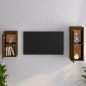 vidaXL Muebles para TV 2 piezas madera maciza de pino marrón miel