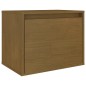 vidaXL Muebles para TV 5 piezas madera maciza de pino marrón miel