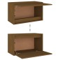 vidaXL Muebles para TV 5 piezas madera maciza de pino marrón miel