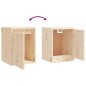 vidaXL Muebles para TV 6 piezas madera maciza de pino vidaXL Muebles para TV 6 piezas madera maciza de pino