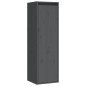 vidaXL Muebles para TV 4 piezas madera maciza de pino gris vidaXL Muebles para TV 4 piezas madera maciza de pino gris