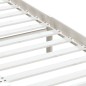 vidaXL Estructura de cama doble de madera maciza blanca 120x190cm vidaXL Estructura de cama doble de madera maciza blanca 120x190cm