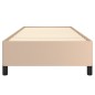 vidaXL Estructura de cama cuero sintético color capuchino 80x200 cm vidaXL Estructura de cama cuero sintético color capuchino 80x200 cm