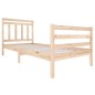 vidaXL Estructura de cama madera maciza 90x200 cm vidaXL Estructura de cama madera maciza 90x200 cm