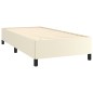 vidaXL Estructura de cama cuero sintético color crema 80x200 cm vidaXL Estructura de cama cuero sintético color crema 80x200 cm
