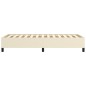 vidaXL Estructura de cama cuero sintético color crema 80x200 cm vidaXL Estructura de cama cuero sintético color crema 80x200 cm