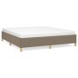 vidaXL Estructura de cama de tela gris taupe 180x200 cm vidaXL Estructura de cama de tela gris taupe 180x200 cm