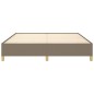 vidaXL Estructura de cama de tela gris taupe 180x200 cm vidaXL Estructura de cama de tela gris taupe 180x200 cm