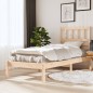 vidaXL Estructura de cama madera maciza de pino 75x190 cm vidaXL Estructura de cama madera maciza de pino 75x190 cm