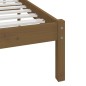 vidaXL Estructura de cama madera maciza pino marrón miel 100x200 cm vidaXL Estructura de cama madera maciza pino marrón miel 100x200 cm