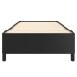 vidaXL Estructura de cama cuero sintético negro 80x200 cm