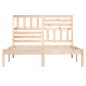 vidaXL Estructura de cama madera maciza de pino 150x200 cm vidaXL Estructura de cama madera maciza de pino 150x200 cm